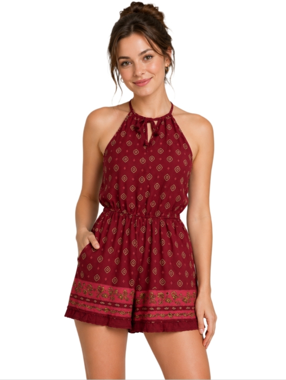 Hollister Sleeveless Romper